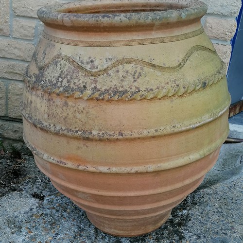 652 - Terracotta olive oil pot 25