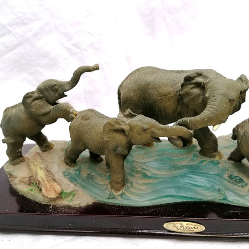 107 - Juliana resin elephant sculpture (in original box)
-SOLD ON BEHALF OF THE NEW BREAST CANCER UNIT APP... 