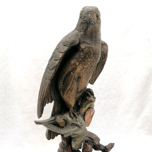 1 - Mixed media bird sculpture partly comprising of salvage - 17