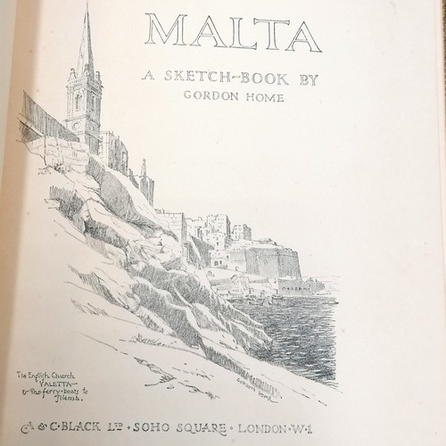 48 - Malta a Sketchbook by Gordon Home T/W The Life of Christ by Chinese Artists