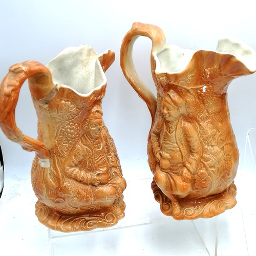 117 - Indian tree by H J Wood jug t/w 5 other jugs (inc 1923 Bough #385) & a vase - 2 are a/f the others a... 