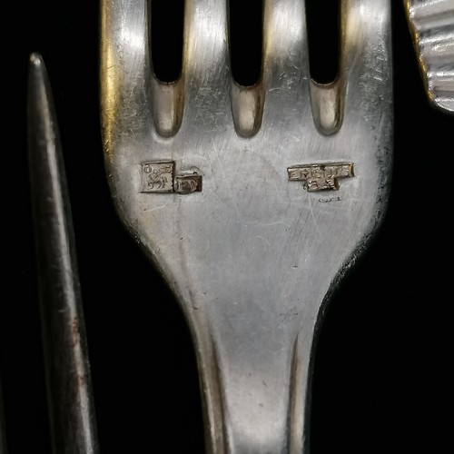 142 - Qty of heavy plate cutlery inc Ercuis 84