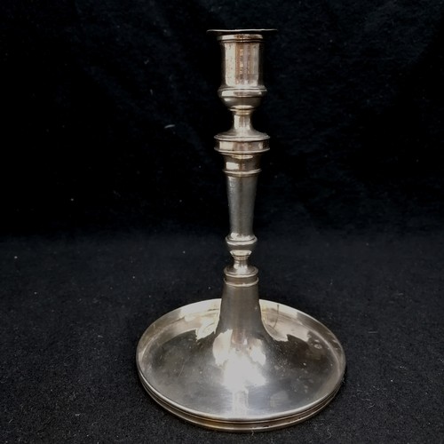 367 - Antique continental silver candlestick - 7