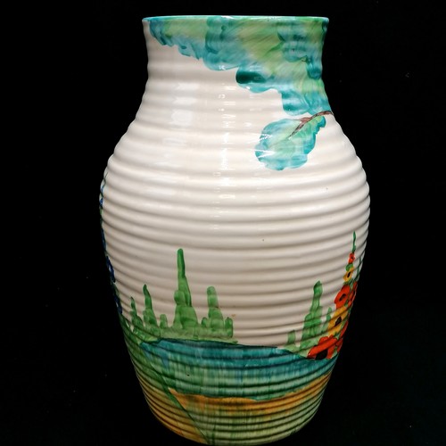 410 - Clarice Cliff Fragrance large jug c.1936 (Wilkinson) - height 11½