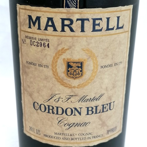 449 - Unopened bottle of Martell Cognac Cordon Bleu / brandy in original box