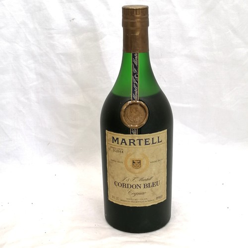 449 - Unopened bottle of Martell Cognac Cordon Bleu / brandy in original box