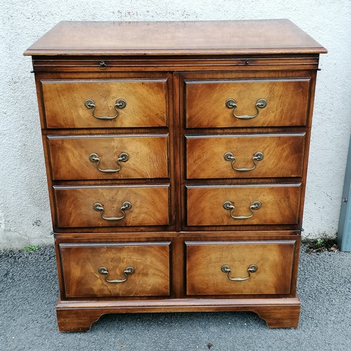 609 - Walnut veneer television cabinet - 30