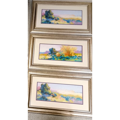 689 - 3 prints in silvered frames by McDahill - 31