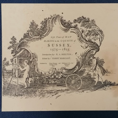 624A - folio of maps to commemorate 250 years of map making in Sussex 1575-1825. 26