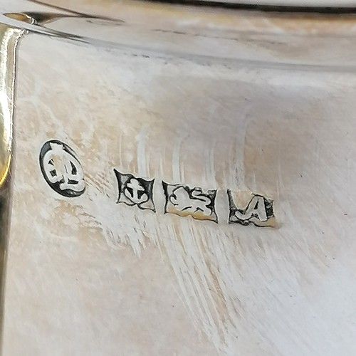 448 - Silver christening mug - 8cm high & 68g