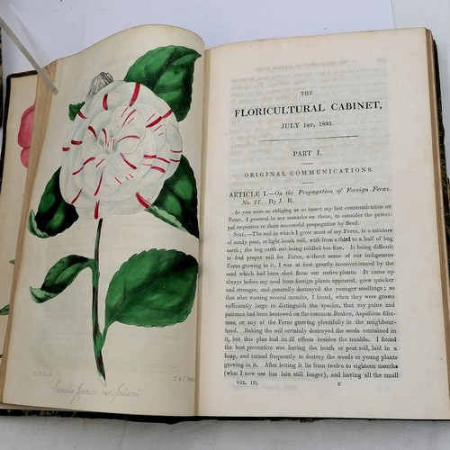 468 - Qty of botannical books :- 1829 Encyclopaedia of plants, 1857 a history of the vegetable kingdom, 18... 