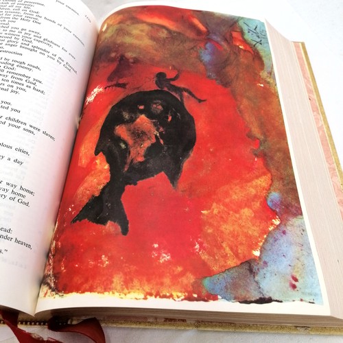 496 - 1970 The Jerusalem bible with illustrations by Salvador Dali. In good condition
~ Salvador Domingo F... 