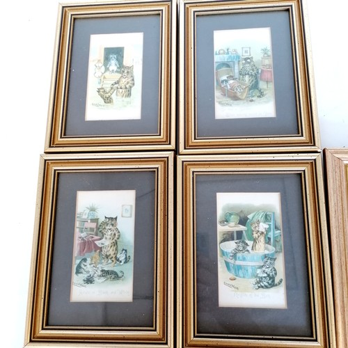 670 - Qty of prints inc Louis Wain cats, Venice etc