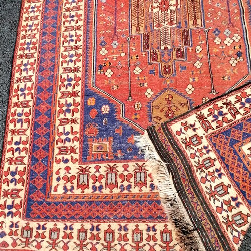 691 - Turkish kilim rug - 160cm x 260cm, In good used condition