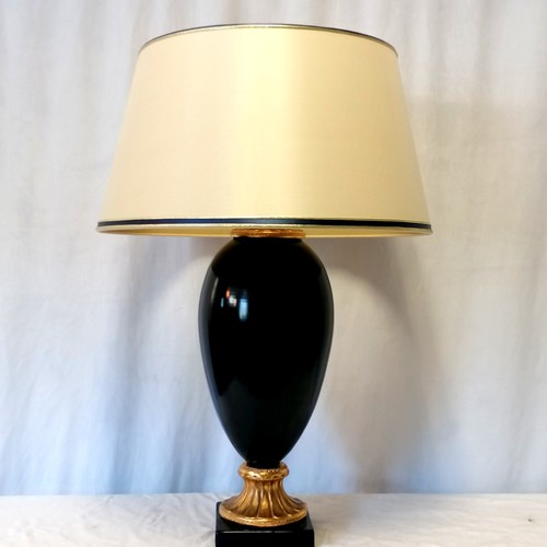 702 - 3 table lamps (2 with shades) - tallest 78cm