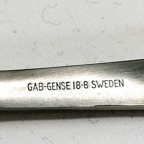 763 - Qty of mostly boxed cutlery inc Gab Gense (Sweden) +  Royal Crown Derby cake knife t/w boxed place m... 