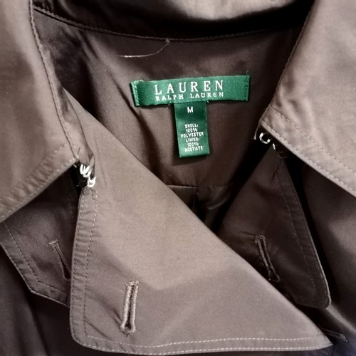 50 - Ralph Lauren brown mac size M 36