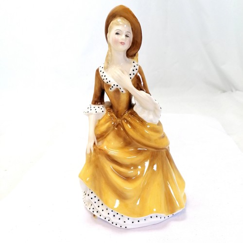 90 - Royal Doulton Sandra, Top o' the hill, Grace t/w Beswick robin & stonechat, all in good condition, t... 