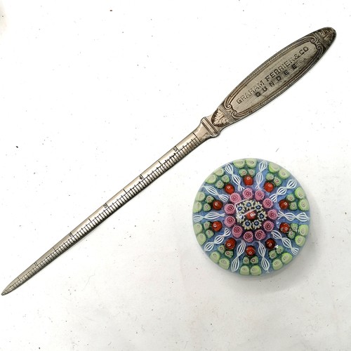 93 - Quantity of oddments inc Graham Ferrier letter opener, Shelley Mabel Lucie Attwell dish (in good use... 