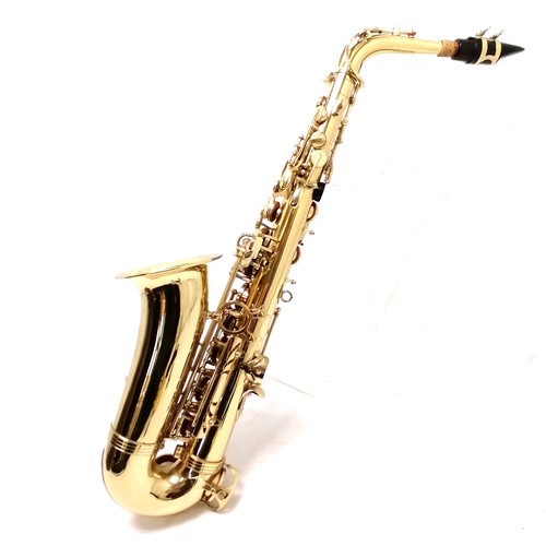 9 - Trevor J James 'The Horn' saxophone - cased (with keys)