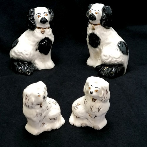 35 - 2 pairs of Beswick dogs #1378-6 & 1378-7 t/w Guinness mug