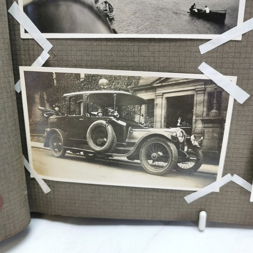 514 - 2 vintage photograph albums inc some car & bridge photos etc