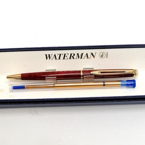 583 - Boxed Conway Stewart pen / pencil, Boxed Waterman biro + spare refill t/w Parker Made in France QL f... 