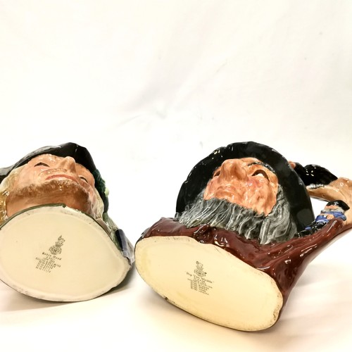 86 - 2 x Beswick character jugs - D6438 Rip van Winkle & D6527 Robin Hood - both in good condition