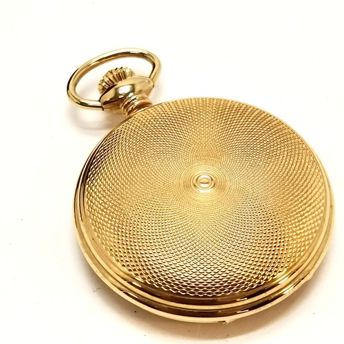 298 - Masonic half hunter pocket watch by Jean Pierre Switzerland