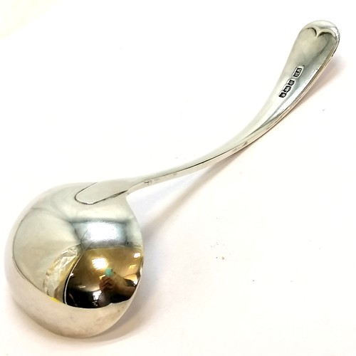 328 - Silver hallmarked 1921 ladle in a fitted box 69g, 16cm long