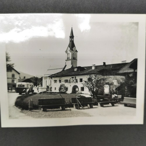 386 - 2 vintage photograph albums inc some car & bridge photos etc