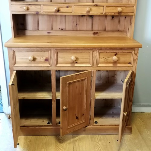 570 - Pine dresser - 117cm wide & 213cm high