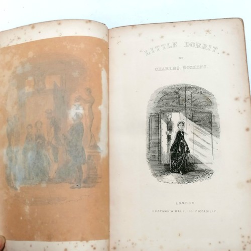 53 - Early collection of 12 Charles Dickens books :-
1) MDCCCXLI (1841) Barnaby Rudge ; a tale of the rio... 