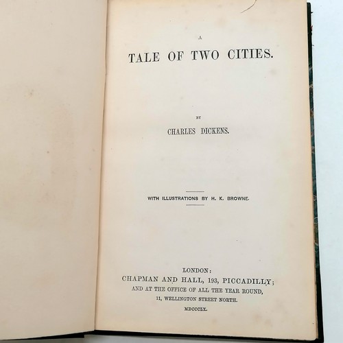 53 - Early collection of 12 Charles Dickens books :-
1) MDCCCXLI (1841) Barnaby Rudge ; a tale of the rio... 