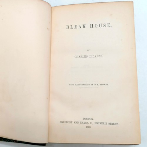 53 - Early collection of 12 Charles Dickens books :-
1) MDCCCXLI (1841) Barnaby Rudge ; a tale of the rio... 