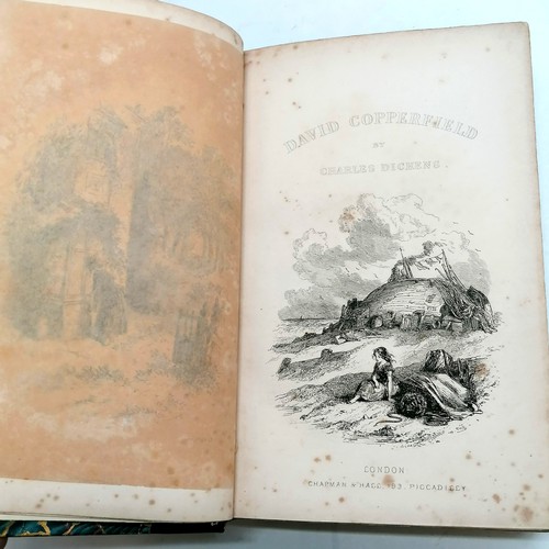 53 - Early collection of 12 Charles Dickens books :-
1) MDCCCXLI (1841) Barnaby Rudge ; a tale of the rio... 