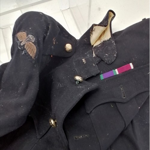 59 - Qty of military uniforms inc Royal Ordnance dress uniform tunic, blues and twos etc - some have atta... 