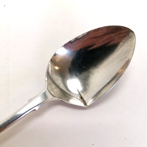 200 - 1839 set of 6 Exeter silver teaspoons by Robert Williams (1 spoon bowl a/f) t/w 1857 set of 6 Exeter... 