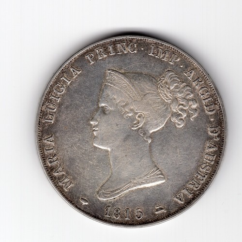 55 - 1815 Italy : Parma Maria Luigia 5 lire coin