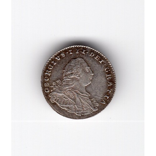 62 - 1800 George III Maundy (crowned) 1 penny