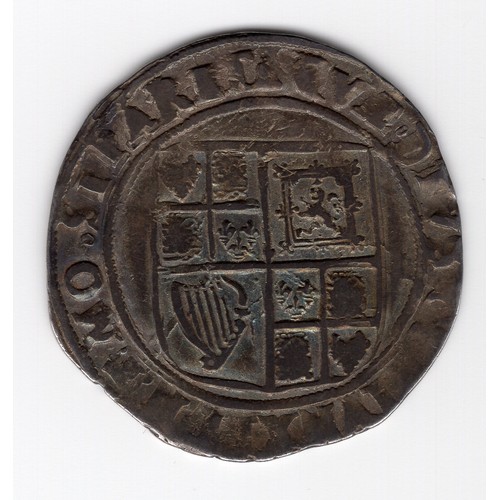 83 - 1610-11 (bell mintmark) James I 1 shilling coin