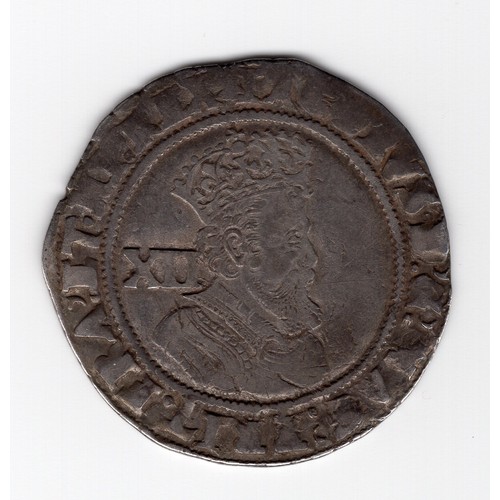 83 - 1610-11 (bell mintmark) James I 1 shilling coin