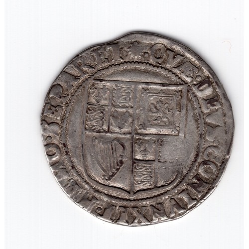 84 - 1604-19 (? mintmark) James I 1 shilling coin