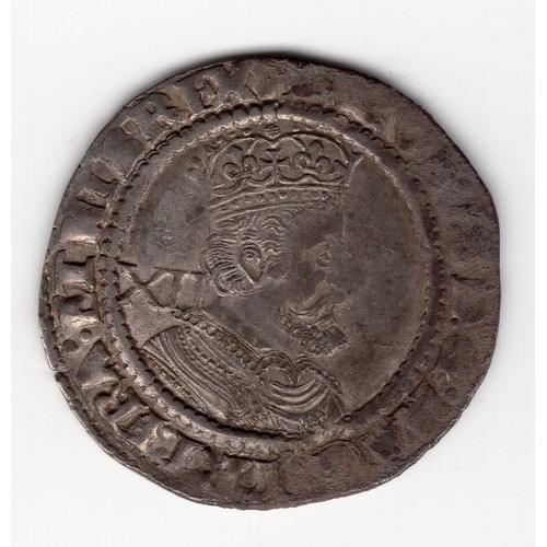 86 - 1619-25 (? mintmark) James I 1 shilling coin