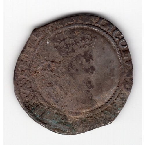 105 - 1606-07 (escallop (?) mintmark) James I 1 shilling coin