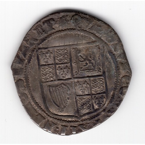 105 - 1606-07 (escallop (?) mintmark) James I 1 shilling coin