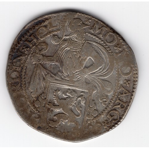 108 - 16th century (1589?) Netherlands 48 stuivers (lion daalder / dollar) coin