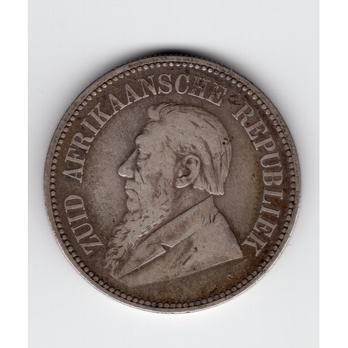 147 - 1893 South Africa 2½ shillings coin