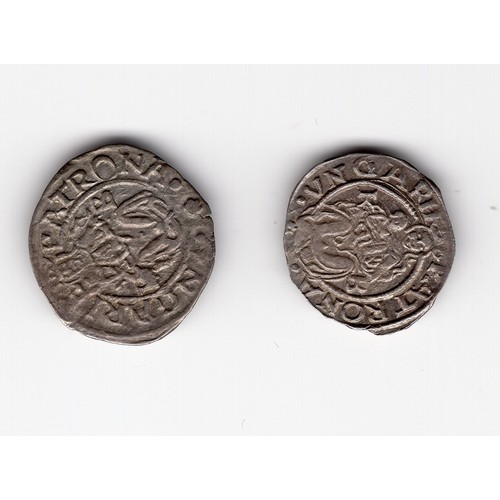 195 - 1551 + 1570 Hungary Ferdinand I 1 denár coins