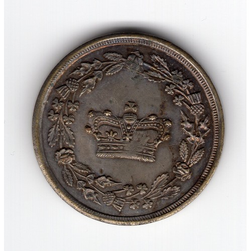 211 - Victorian 'Keep your temper' gambling / whist token